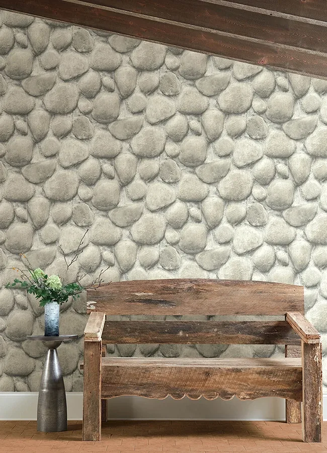 Brewster Home Fashions Root Rock Brown Wallpaper | Wallpaper Twins Brewster Home Fashions Root Rock Brown Wallpaper - SKU 4142-72610