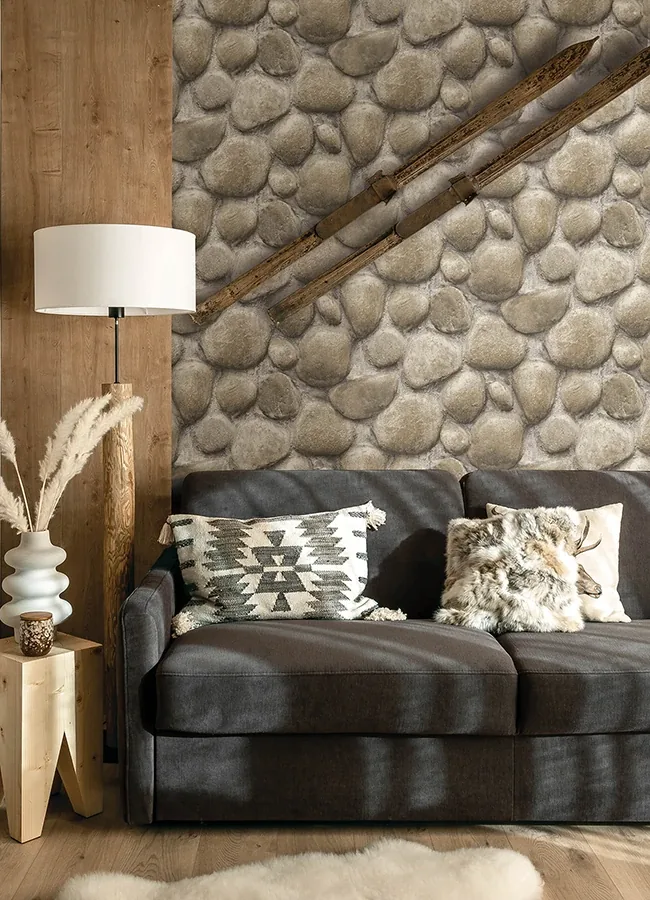 Brewster Home Fashions Root Rock Grey Wallpaper | Wallpaper Twins Brewster Home Fashions Root Rock Grey Wallpaper - SKU 4142-72611