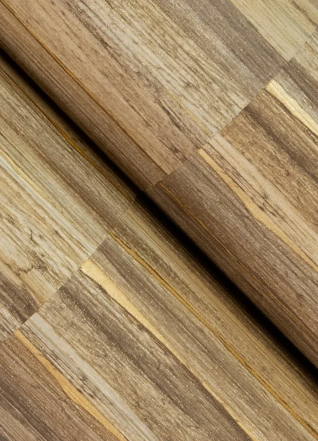 Brewster Home Fashions Rowan Chestnut Faux Grasscloth Wallpaper - SKU 4125-26746