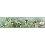 Brewster Home Fashions Ruby Light Blue Hummingbird Garden Wallpaper - SKU 3123-48531