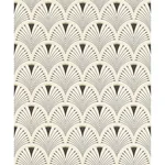 Brewster Home Fashions Ruhlmann Cream Fan Wallpaper | Wallpaper Twins Brewster Home Fashions Ruhlmann Cream Fan Wallpaper - SKU RH433210