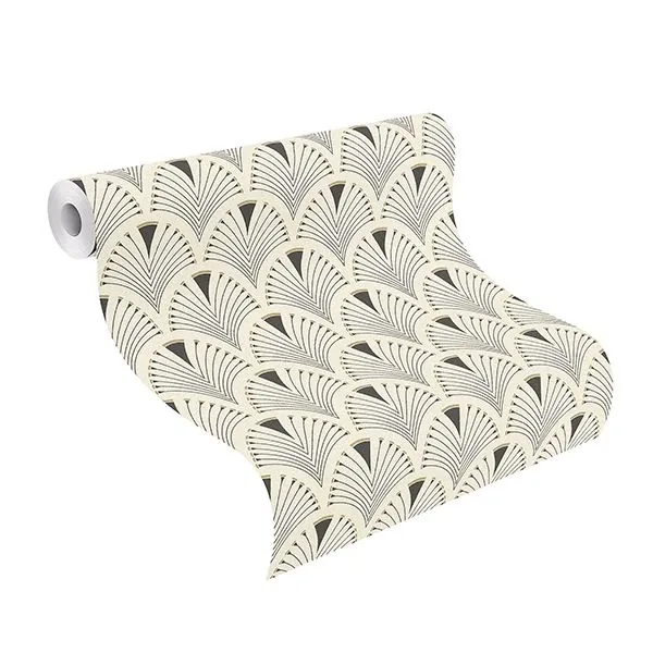 Brewster Home Fashions Ruhlmann Cream Fan Wallpaper | Wallpaper Twins Brewster Home Fashions Ruhlmann Cream Fan Wallpaper - SKU RH433210