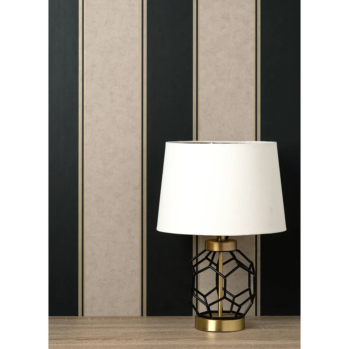 Brewster Home Fashions Rydia Black Stripe Wallpaper - SKU M1707
