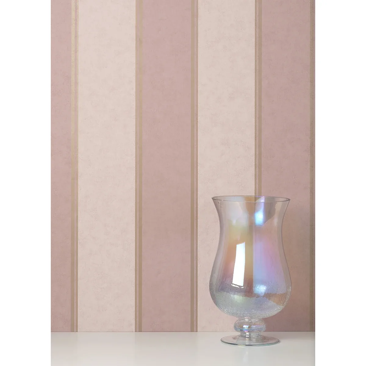 Brewster Home Fashions Rydia Pink Stripe Wallpaper - SKU M1710