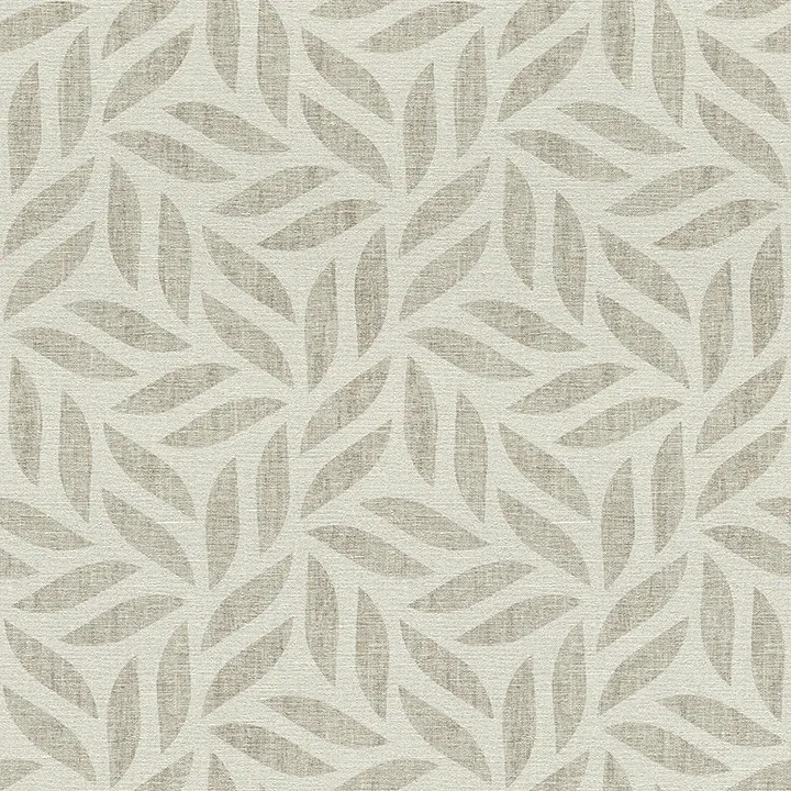 2980-704631 | Sagano Light Grey Leaf Wallpaper