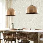 Brewster Home Fashions Sagano Light Grey Leaf Wallpaper - SKU 2980-704631