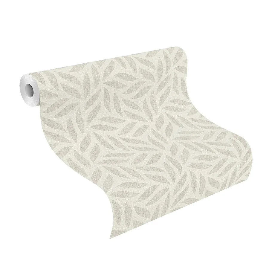 Brewster Home Fashions Sagano Light Grey Leaf Wallpaper - SKU 2980-704631