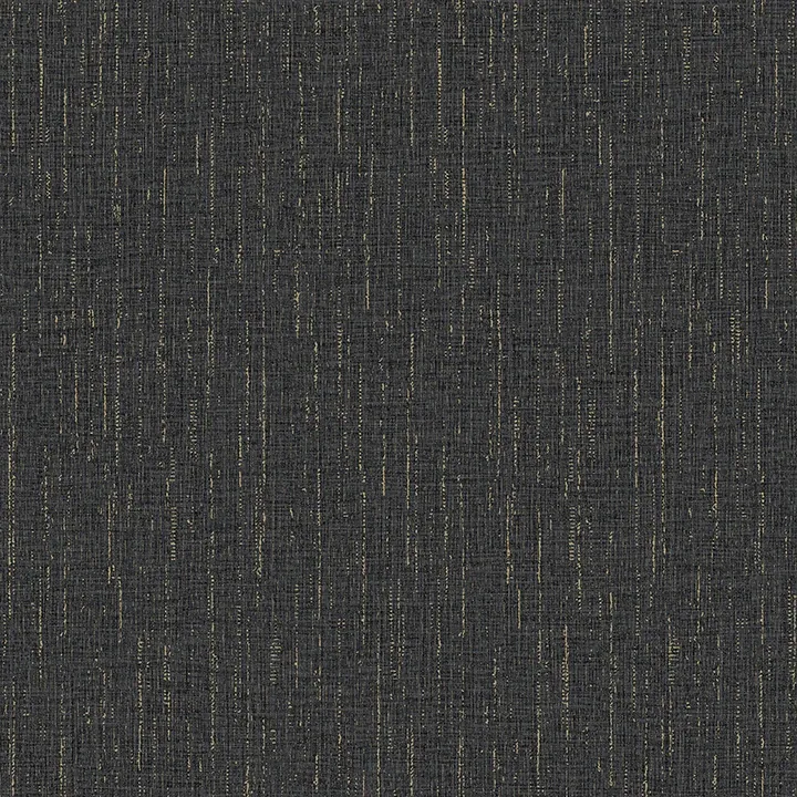 Brewster Home Fashions Sanburn Black Metallic Linen Wallpaper - SKU 4144-9148