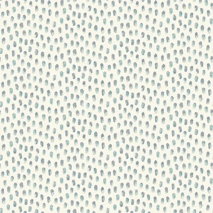 Brewster Home Fashions Sand Drips Aqua Painted Dots Wallpaper - SKU 4071-71061