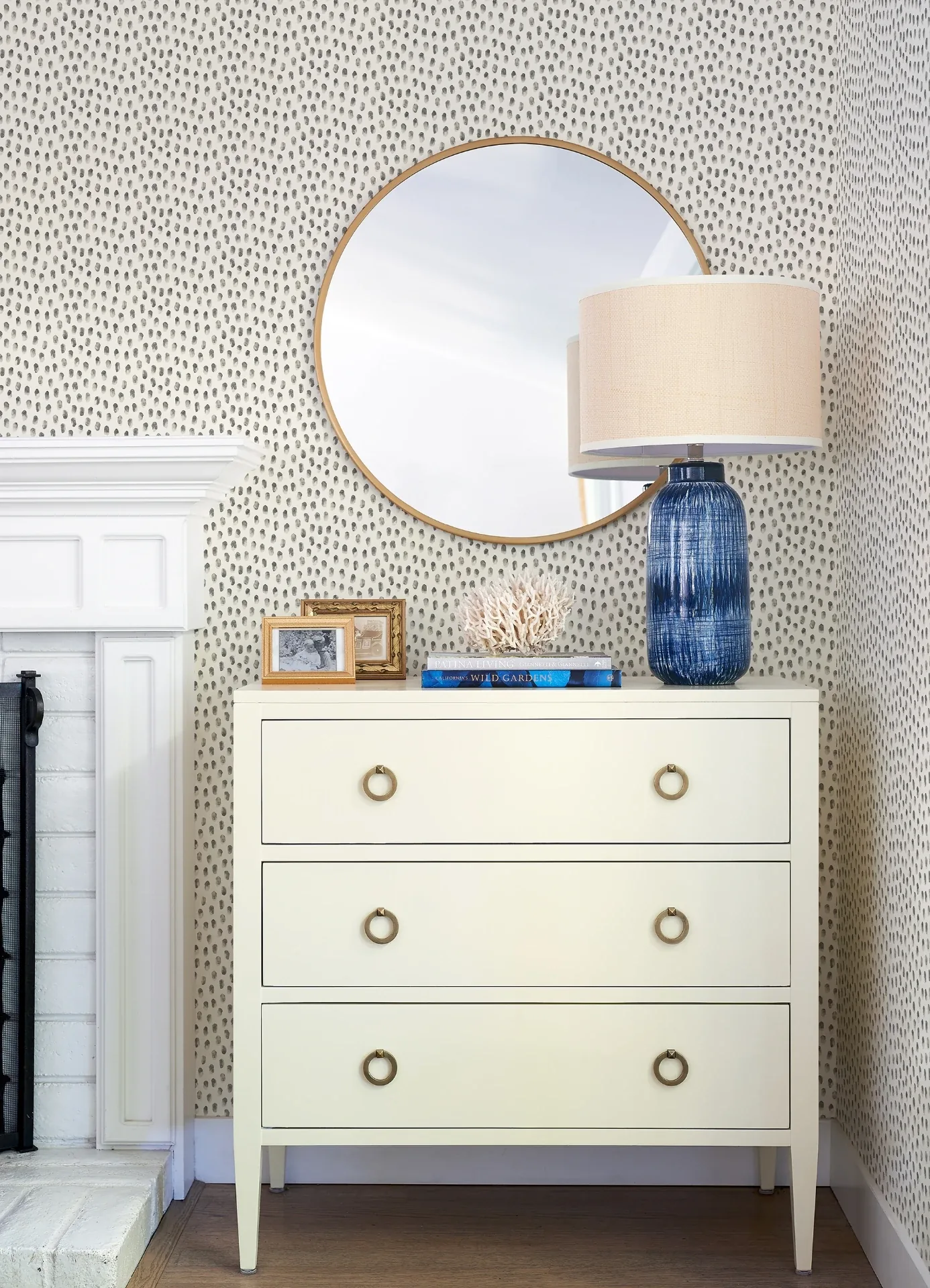 Brewster Home Fashions Sand Drips Dark Grey Painted Dots Wallpaper | Wallpaper Twins Brewster Home Fashions Sand Drips Dark Grey Painted Dots Wallpaper - SKU 4071-71063
