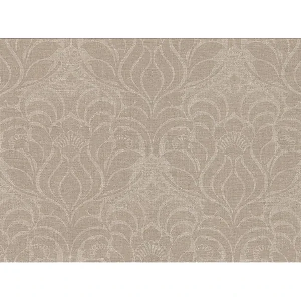 2830-2775 | Sandor Light Brown Damask Wallpaper