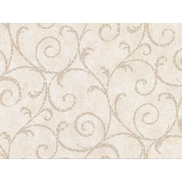 2830-2735 | Sansa Cream Plaster Scroll Wallpaper