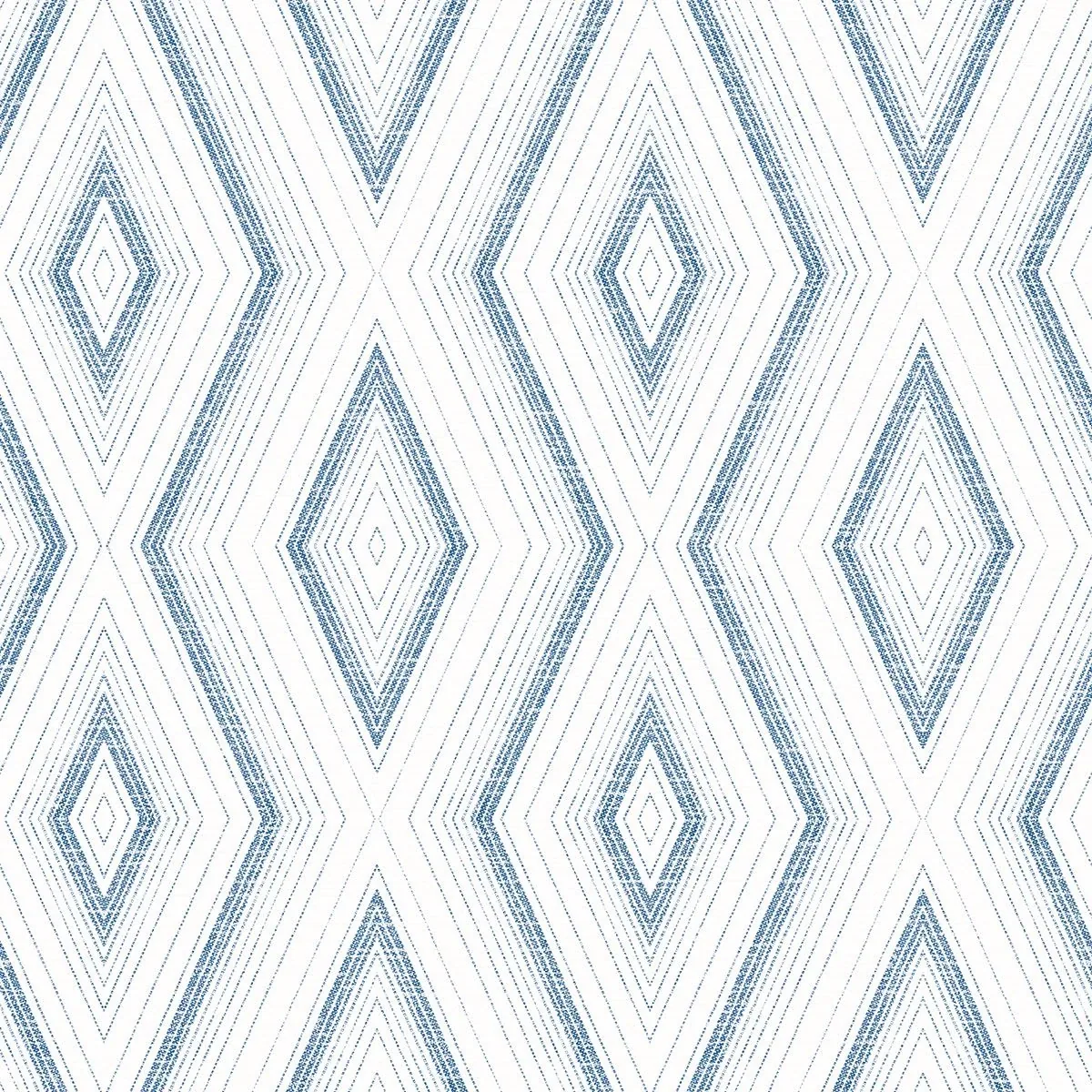 Brewster Home Fashions Santa Cruz Blue Geometric Wallpaper - SKU 3120-13664