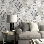Brewster Home Fashions Santa Multicolor Wild Flowers Wallpaper - SKU 2811-24571