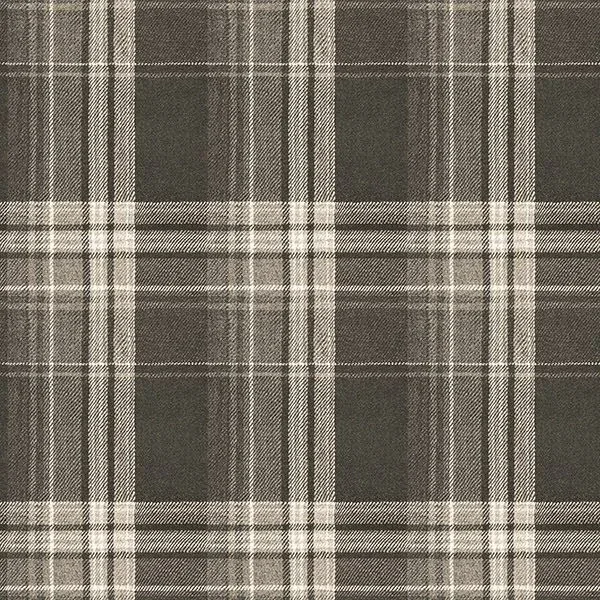 3118-12671 | Saranac Dark Brown Flannel Wallpaper