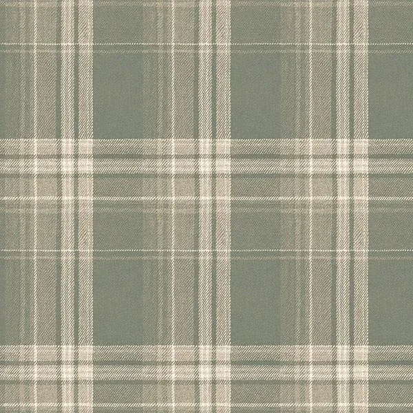 Brewster Home Fashions Saranac Sage Flannel Wallpaper - SKU 3118-12673