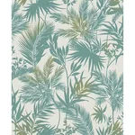 Brewster Home Fashions Saura Teal Frond Wallpaper | Wallpaper Twins Brewster Home Fashions Saura Teal Frond Wallpaper - SKU 2980-704112
