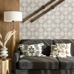 Brewster Home Fashions Scrap Quilt Grey Wallpaper - SKU 4142-72630