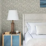Brewster Home Fashions Sea Biscuit Grey Sand Dollar Wallpaper | Wallpaper Twins Brewster Home Fashions Sea Biscuit Grey Sand Dollar Wallpaper - SKU 4071-71024