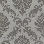 Brewster Home Fashions Sebastion Grey Damask Wallpaper | Wallpaper Twins Brewster Home Fashions Sebastion Grey Damask Wallpaper - SKU 450-67362