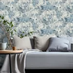Brewster Home Fashions Sergio Blue Abstract Texture Wallpaper | Wallpaper Twins Brewster Home Fashions Sergio Blue Abstract Texture Wallpaper - SKU AH100192AH
