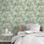 Brewster Home Fashions Sergio Green Abstract Texture Wallpaper | Wallpaper Twins Brewster Home Fashions Sergio Green Abstract Texture Wallpaper - SKU AH100193AH