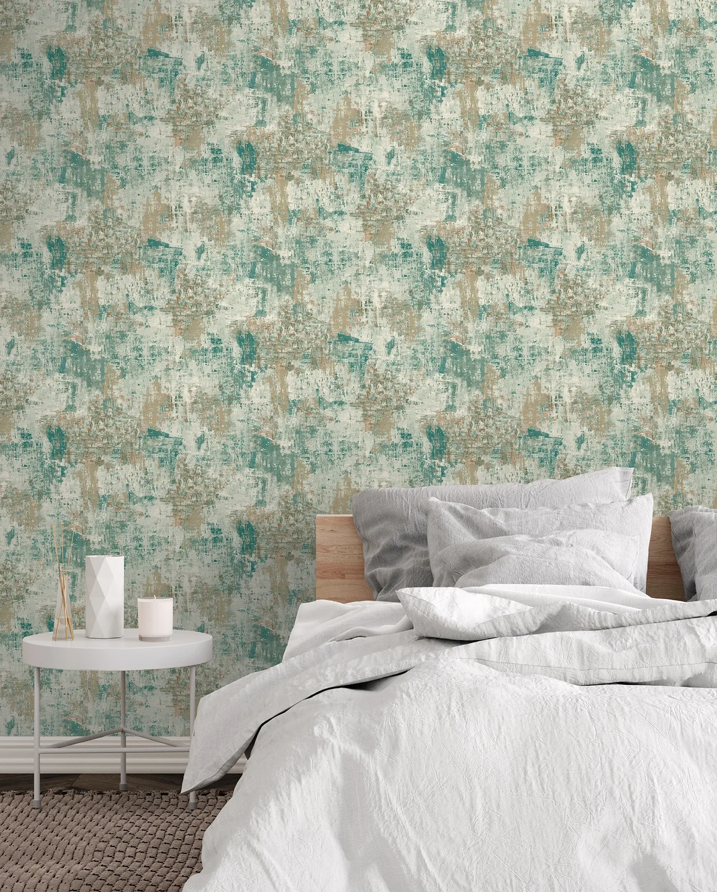 Brewster Home Fashions Sergio Green Abstract Texture Wallpaper - SKU AH100193AH