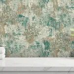 Brewster Home Fashions Sergio Green Abstract Texture Wallpaper | Wallpaper Twins Brewster Home Fashions Sergio Green Abstract Texture Wallpaper - SKU AH100193AH