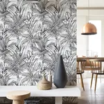 Brewster Home Fashions Serra White Palm Wallpaper | Wallpaper Twins Brewster Home Fashions Serra White Palm Wallpaper - SKU 2980-478013