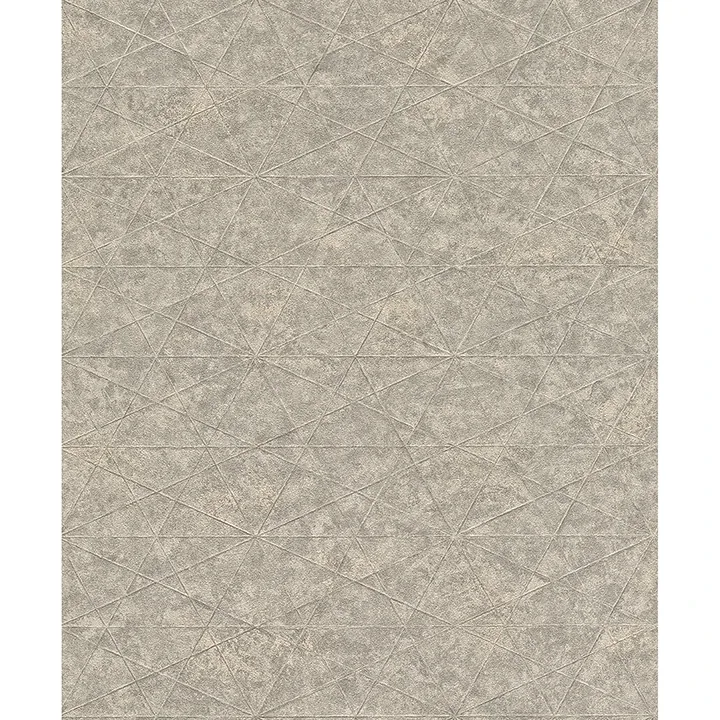 Brewster Home Fashions Seth Grey Triangle Wallpaper - SKU 4096-554342