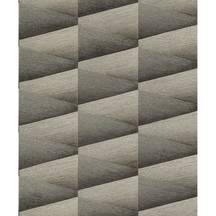 Brewster Home Fashions Shae Dark Grey Geo Wallpaper - SKU 4096-554663