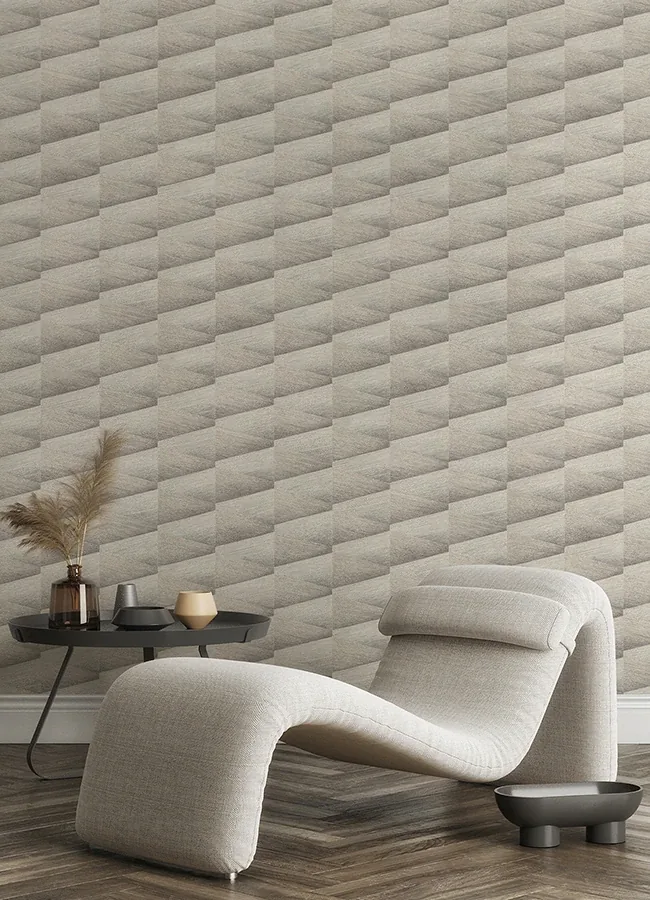 Brewster Home Fashions Shae Sterling Geo Wallpaper - SKU 4096-554618