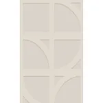 Brewster Home Fashions Shapes Champagne Curved Trellis Wallpaper - SKU 395801