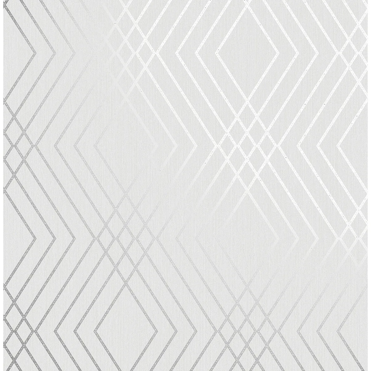 FD42603 | Shard Silver Trellis Wallpaper