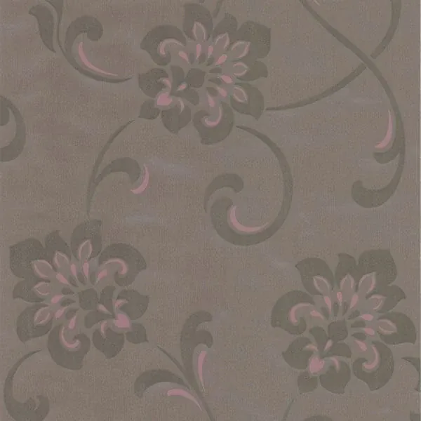 Brewster Home Fashions Sharon Purple Jacobean Floral Wallpaper - SKU DL30649