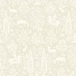 Brewster Home Fashions Sherwood Cream Woodland Wallpaper - SKU M1165