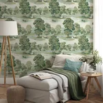 Brewster Home Fashions Sherwood Green Glade Wallpaper - SKU 4164-M1829