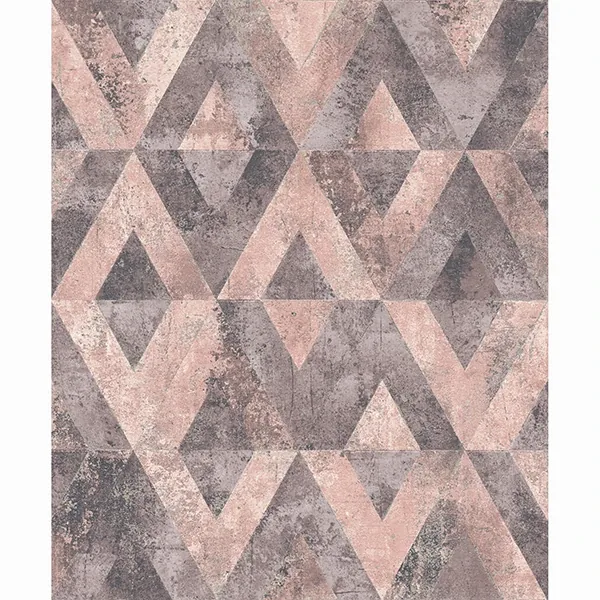 RH535532 | Shikhar Raspberry Geometric Wallpaper