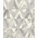 Brewster Home Fashions Shikhar Silver Geometric Wallpaper | Wallpaper Twins Brewster Home Fashions Shikhar Silver Geometric Wallpaper - SKU RH535518