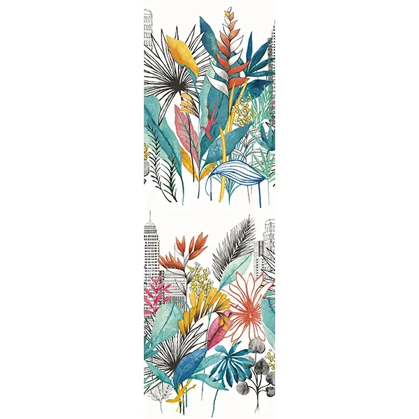 CEP50108W | Sierra Blue Urban Tropic Wallpaper