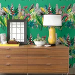 Brewster Home Fashions Sierra Green Urban Tropic Wallpaper - SKU CEP50111W