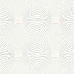 Brewster Home Fashions Silvie White Tin Burst Paintable Wallpaper - SKU 4000-6639-17