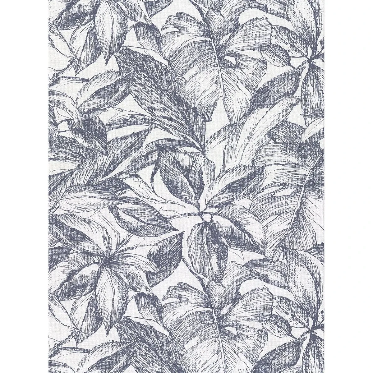 Brewster Home Fashions Simone Denim Tropical Wallpaper - SKU 2910-2741
