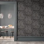 Brewster Home Fashions Siward Charcoal Metallic Marble Wallpaper | Wallpaper Twins Brewster Home Fashions Siward Charcoal Metallic Marble Wallpaper - SKU AH296702