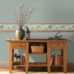 Brewster Home Fashions Songbird Multicolor Floral Trail Wallpaper | Wallpaper Twins Brewster Home Fashions Songbird Multicolor Floral Trail Wallpaper - SKU 3118-48511B