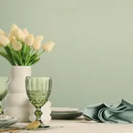 Brewster Home Fashions Sonia Light Green Faux Linen Wallpaper | Wallpaper Twins Brewster Home Fashions Sonia Light Green Faux Linen Wallpaper - SKU 4191-83036