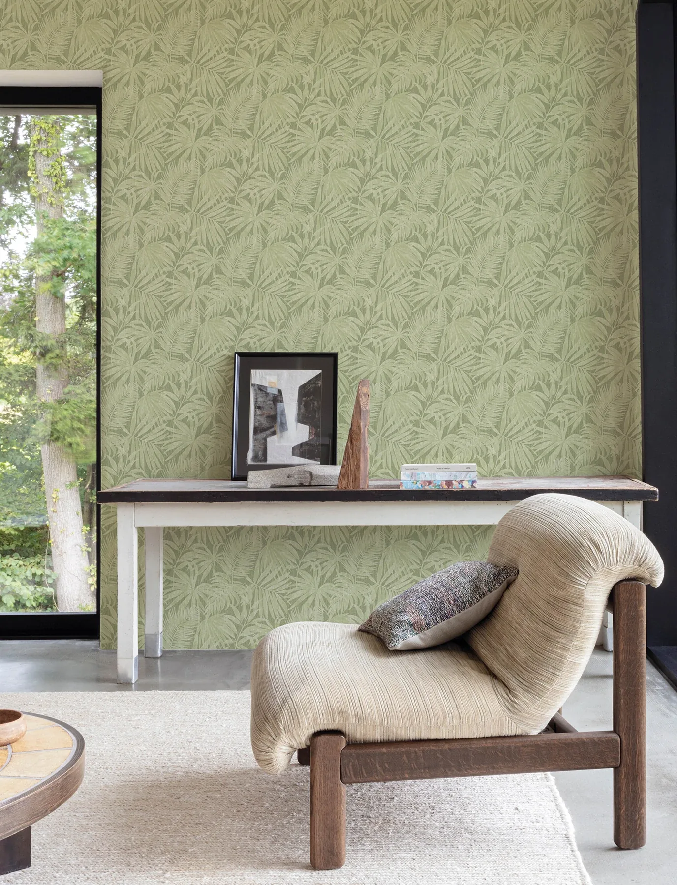 Brewster Home Fashions Sonny Green Fronds Wallpaper | Wallpaper Twins Brewster Home Fashions Sonny Green Fronds Wallpaper - SKU 4191-83027
