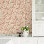 Brewster Home Fashions Sonny Rust Fronds Wallpaper | Wallpaper Twins Brewster Home Fashions Sonny Rust Fronds Wallpaper - SKU 4191-83029