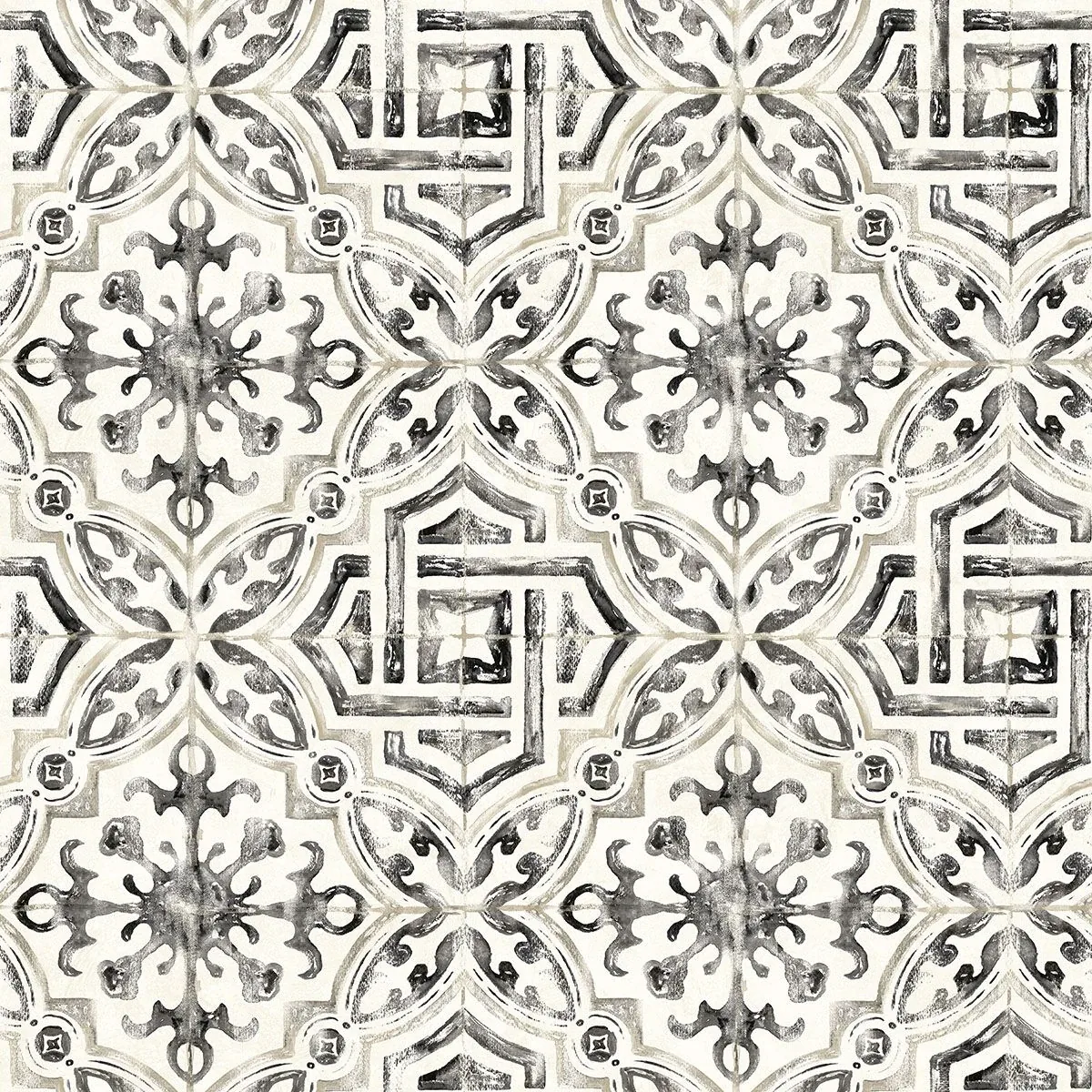 3120-12331 | Sonoma Black Beach Tile Wallpaper