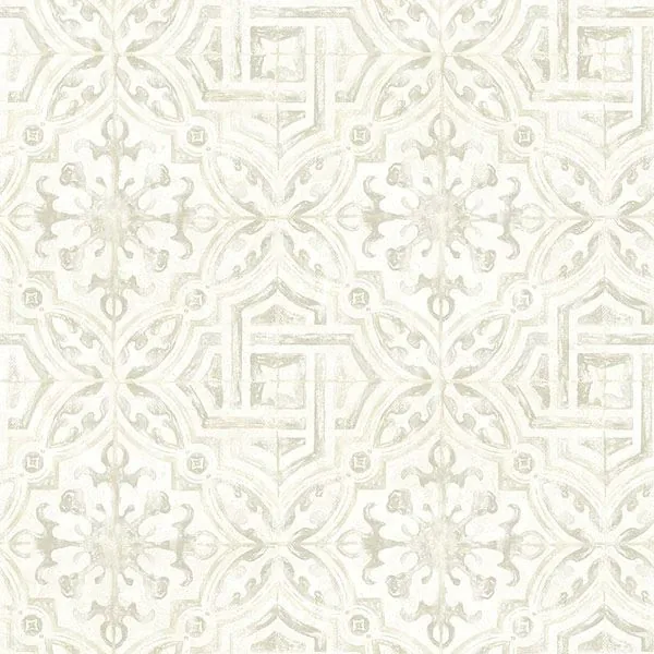 3117-12333 | Sonoma Grey Spanish Tile Wallpaper